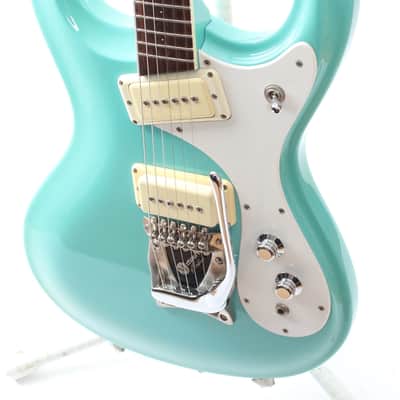 2000s Mosrite Super Excellent '65 surf green image 3