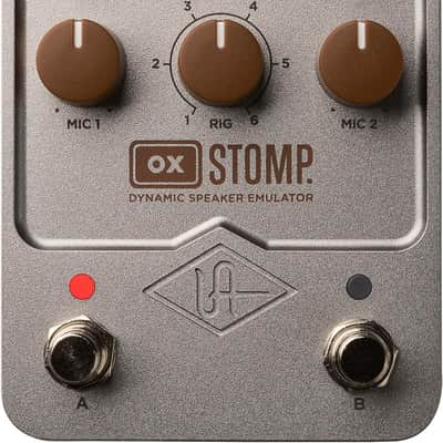 Universal Audio OX Stomp Speaker Emulator Pedal (GPM-OXSTP) image 1