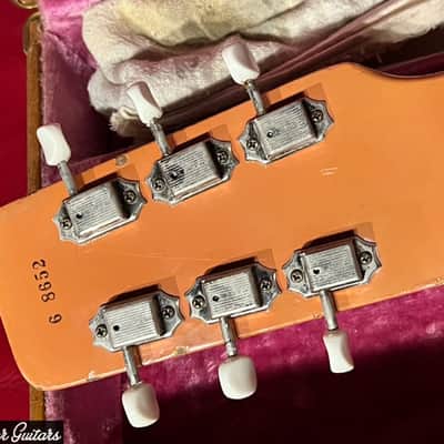 1956 Gibson Century 6 Lap Steel Salmon Pink image 4