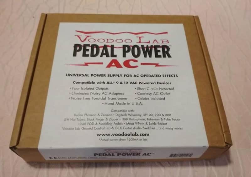 Voodoo Lab Pedal Power AC Power Supply ( EU cable ) NOS image 1