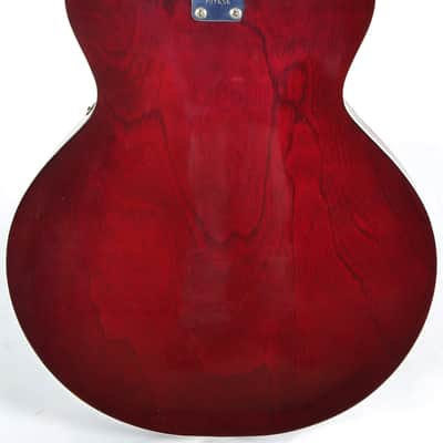 Vintage Ventura 335 Wine Red Hollowbody Electric Guitar w/ Case Motsumoku Japan image 6