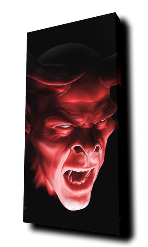 "Shadow Demon" by Tom Wood - 244 Portrait Acoustic Panel image 1