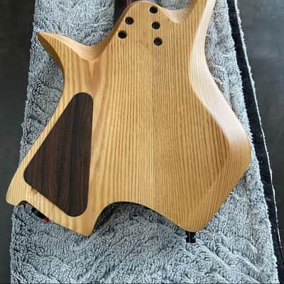 Valravn Headless Multiscale 8 strings, Fishman Abasi, Fanfret, Luminlays, Natural finish (2021) image 4
