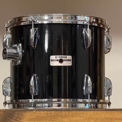 1986 Yamaha 8000 Tour Custom Piano Black Lacquer 12/13/16/22 Drum Kit image 21