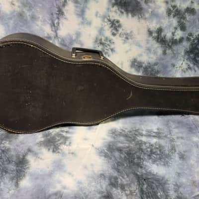 Vintage 1963 Regal by Harmony Stella 3/4 Size Parlor Guitar Faux Tiger Stripe Neck Reset Pro Setup New Strings Original Soft Shell Case image 13