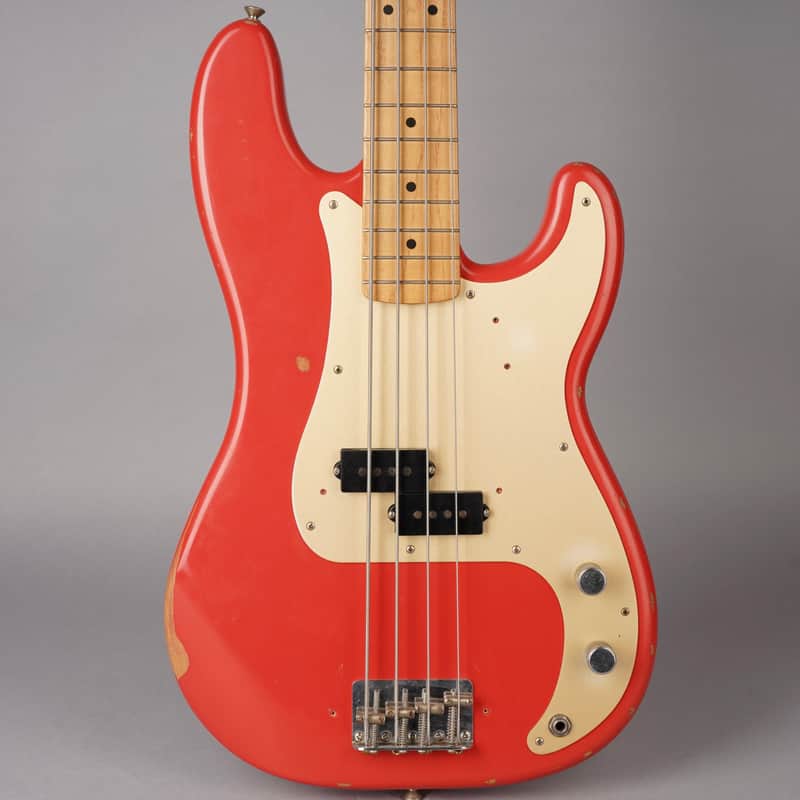 Fender Road Worn '50s Precision Bass - 2015 - Fiesta Red image 1