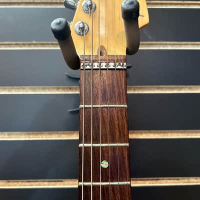 2004 Fender American Deluxe Fat Stratocaster HSS with Rosewood Fretboard, Montego Black image 8