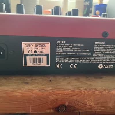 Nord Electro 5D SW73 Semi-Weighted 73-Key Digital Piano 2015 - 2018 - Red image 9