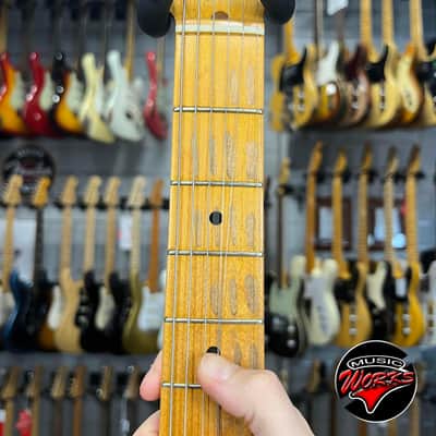 Fender   Custom Shop Stratocaster 56 Fiesta Red Relic image 6