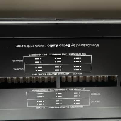 Redco R196-D25PG DB25 96pt TT Patchbay 2010s - Silver image 3