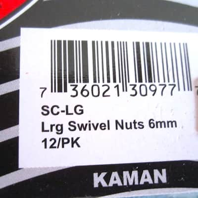 Gibraltar SC-LG Lug Nuts 6mm, 2 12-Packs - NOS image 2