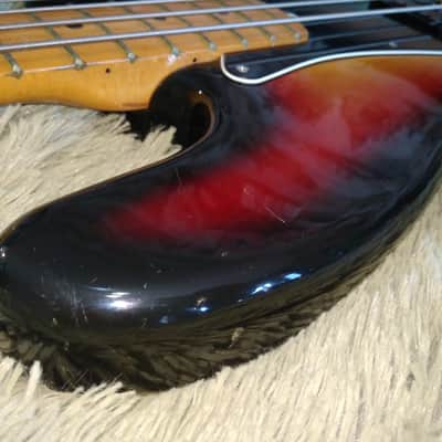 Cat sells Killer Bass :-) Greco Precision Bass 1980 Sunburst PB600S model \m/ image 18