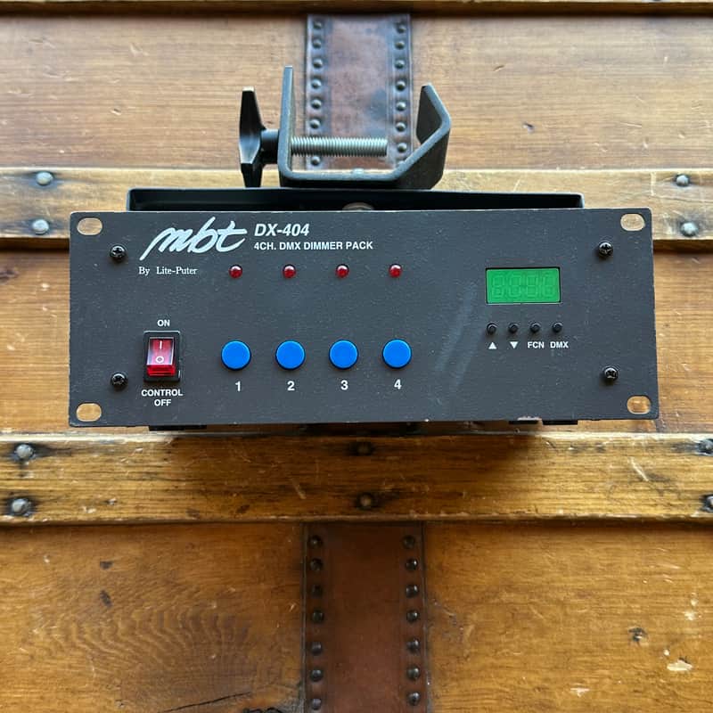 LITE-PUTER MBT DX-404 4 Channel Dimmer Pack