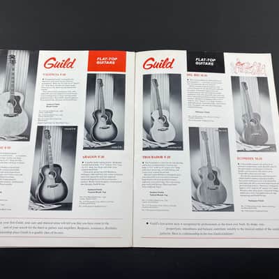1960 Guild Full Line Catalog Case Candy Brochure Starfire image 6