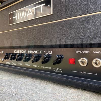 HIWATT DR-103 CUSTOM 100 VALVE HEAD 1982 *A CLASSIC!* in VGC image 3
