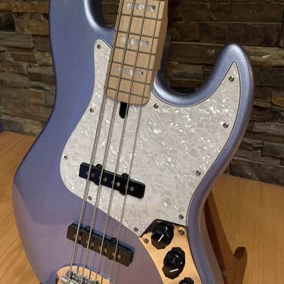 Lakland Skyline 44-02 - Ash body with a stunning metallic finish and a quilted maple top image 2