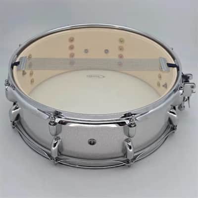 Used PDP Center Stage Snare Drum 14x5 Diamond White Sparkle - Good image 4