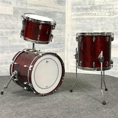 Gretsch USA Custom 3pc Drum Set 18/12/14 Walnut Gloss image 2