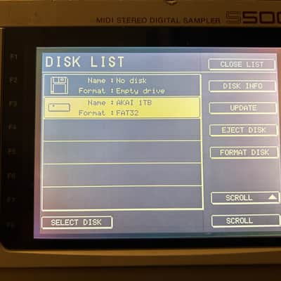 ZuluSCSI V1.2 USB-C w 1TB SD for Akai S5000/S6000 w 100+GB library image 5