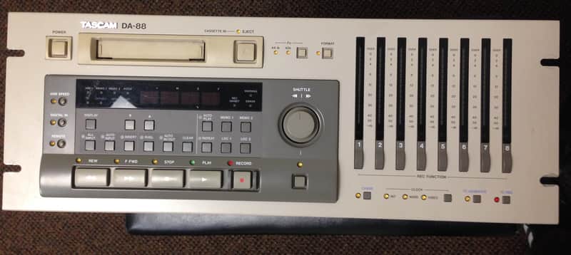 Tascam DA-88 8 Track Tape Recorder image 1