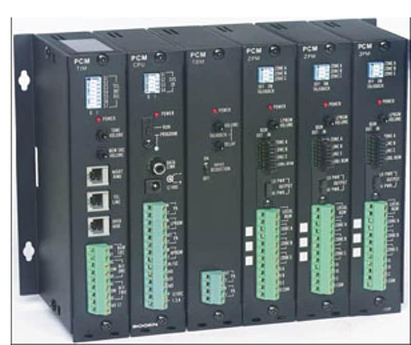 Bogen PCMZPM-RST-01 Zone Paging Module for PCM2000, No Power Supply image 1