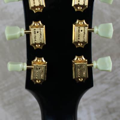 Gibson J-200 Acoustic Guitar - Ebony - W/OHC - 1991 image 6