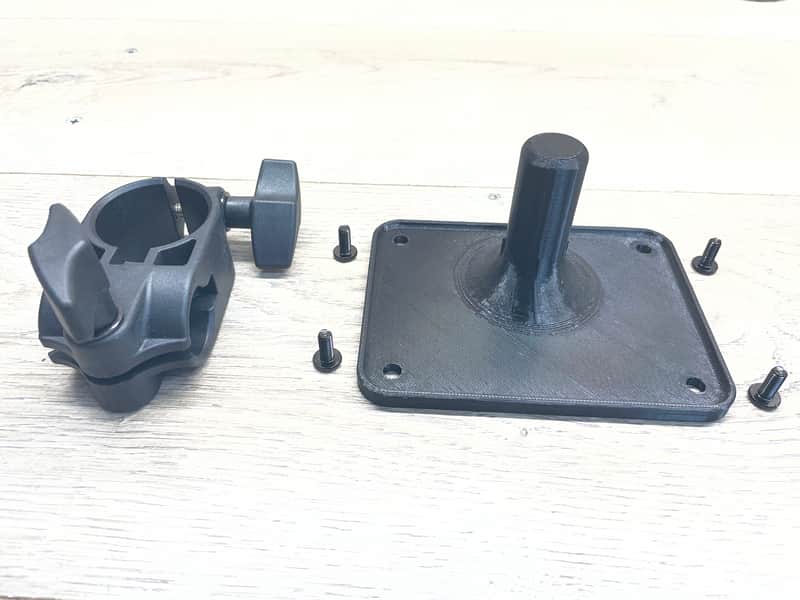 Module Mounting Plate For Roland TD, HPD & SPD Modules & Controllers Same As Roland MDP-7 Mount w/ M5 Screws & Roland MDH-6U Rack Mount image 1