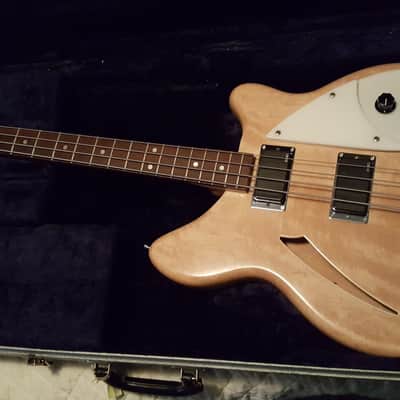 Modified 1967 Rickenbacker 360 bass one off mapleglo image 1