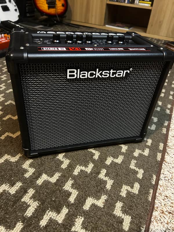 Blackstar ID:CORE V4 Stereo 10 10-Watt 2x3" Digital Modeling Guitar Combo 2024 - Present - Black image 1