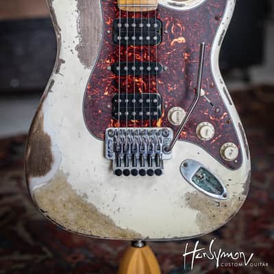 Handyman Mick Mars Stratocaster "The Dirt" 2019 Vintage white image 2