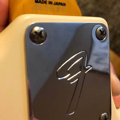 Left handed Fender Jazzmaster 1994 MIJ Upgraded *Aquabats guitar! image 5