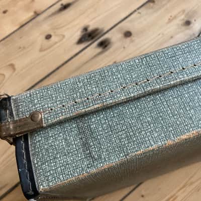 Vintage 1950s 60s Compressed Card Electric Guitar / Short Scale Bass Guitar Case image 10