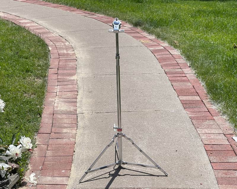 60/70's Slingerland Set-O-Matic Double Tom Stand Mount Holder image 1