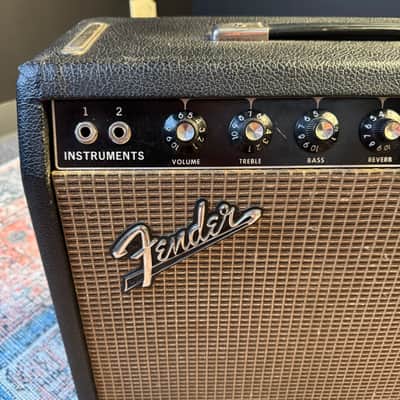 Fender Princeton Reverb 12-Watt 1x10" Guitar Combo 1964 - 1967 - Black Panel image 2