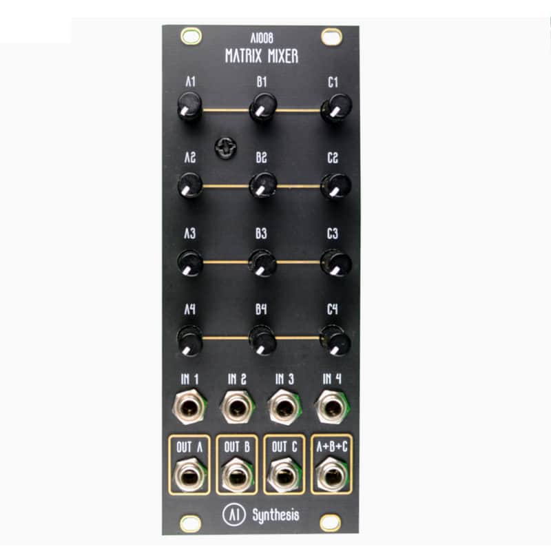 AI Synthesis AI008 Matrix Mixer Built and Tested Black image 1