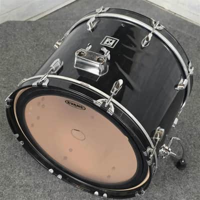 Used Sonor 503 4pc Drum Set Black Wrap - Fair image 7