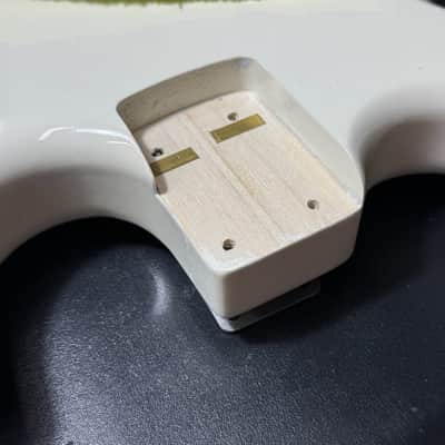 Kramer Baretta (original mid 80's neck, more recent body) guitar in aged white image 20