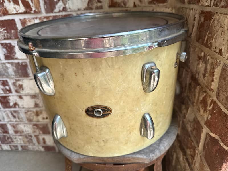 Slingerland 13 x 9 Tom 1967? - White Marine Pearl image 1