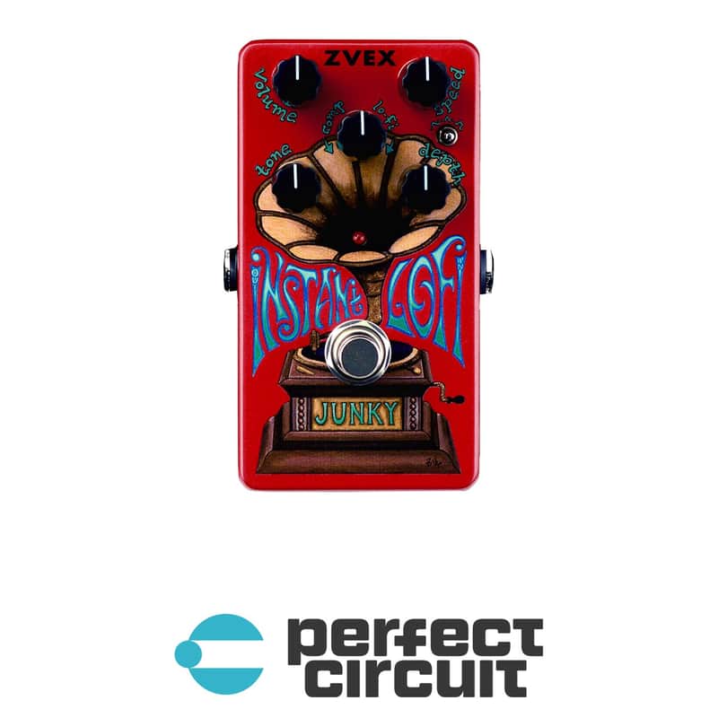 ZVEX Instant Lo-Fi Junky Vibrato / Chorus Pedal (Vertical) image 1