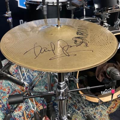 David Garibaldi's Tower of Power, Sabian  13" Signature Series, David Garibaldi Jam Master Hi-Hat Cymbals (Pair) SIGNED! image 1