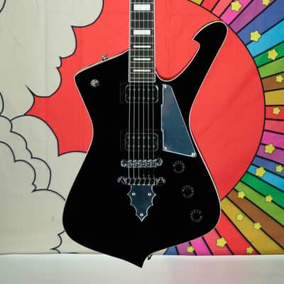 Ibanez Paul Stanley KISS Iceman PS60BK Electric Guitar, Black image 2