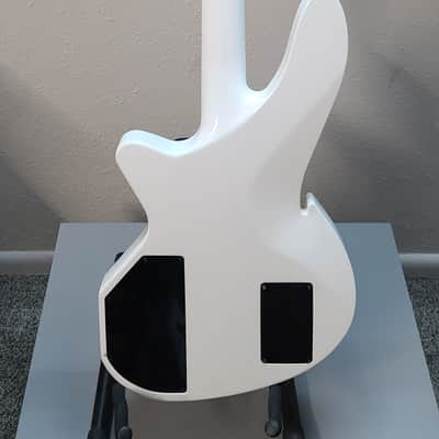 Mars DC-3 USA Headless bass RARE! Kubicki style tuning system! - White image 6