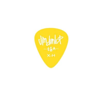 Dunlop 486PXH Gels Extra Heavy Guitar Picks (12-Pack)