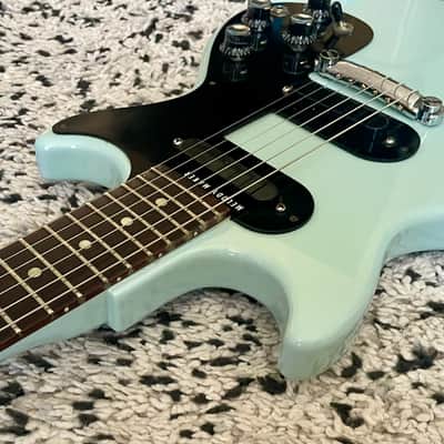 1963 Gibson Melody Maker Refinished Brazilian Rosewood Pelham Blue image 7