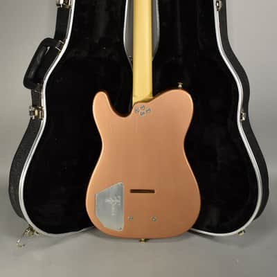 2023 TTTides Custom T-Style Electric Guitar Copper Aluminum Neck image 3