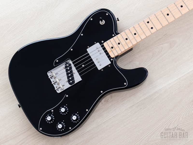 2022 Fender Traditional ‘70s Telecaster Custom Black Ash Body w/ Wide Range, Japan MIJ image 1