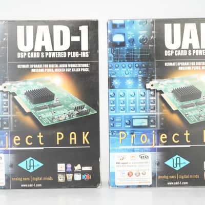 3 Universal Audio UAD-1 Project Pak DSP Cards & Plug-Ins PCI Ed Cherney #39130 image 4