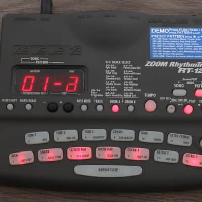 Zoom RT-123 RhythmTrak Drum Machine New battey holder was installed on Board image 2