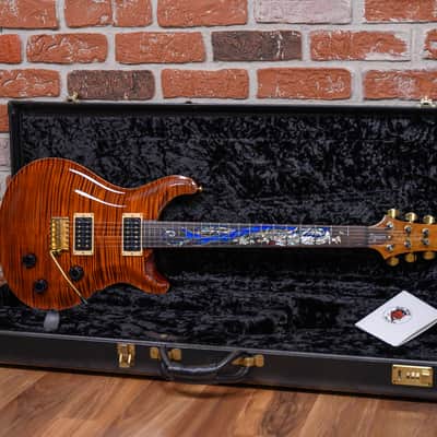PRS Dragon III #21 of 100 Figured Maple Top Amber 1994 w/OHSC image 2