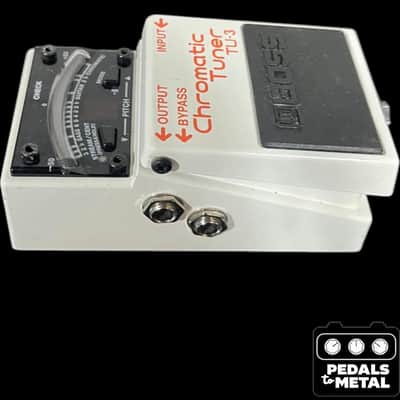 Boss TU-2 Chromatic Tuner (Dark Gray Label) 1998 - 2009 - White - X17834 image 4